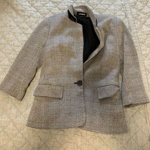 Express three quarter sleeve blazer